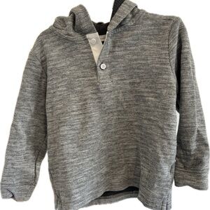 Janie and Jack Charcoal Hoodie